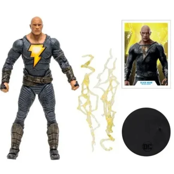 McFarlane Toys DC Universe Black Adam 7 in Action Figure 22 Moving Parts. NEW - Picture 2 of 7